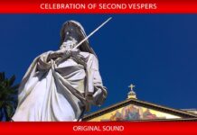 Conversione di san Paolo apostolo โ Secondi Vespri con Papa Leone XIV – 25 Gennaio 2026