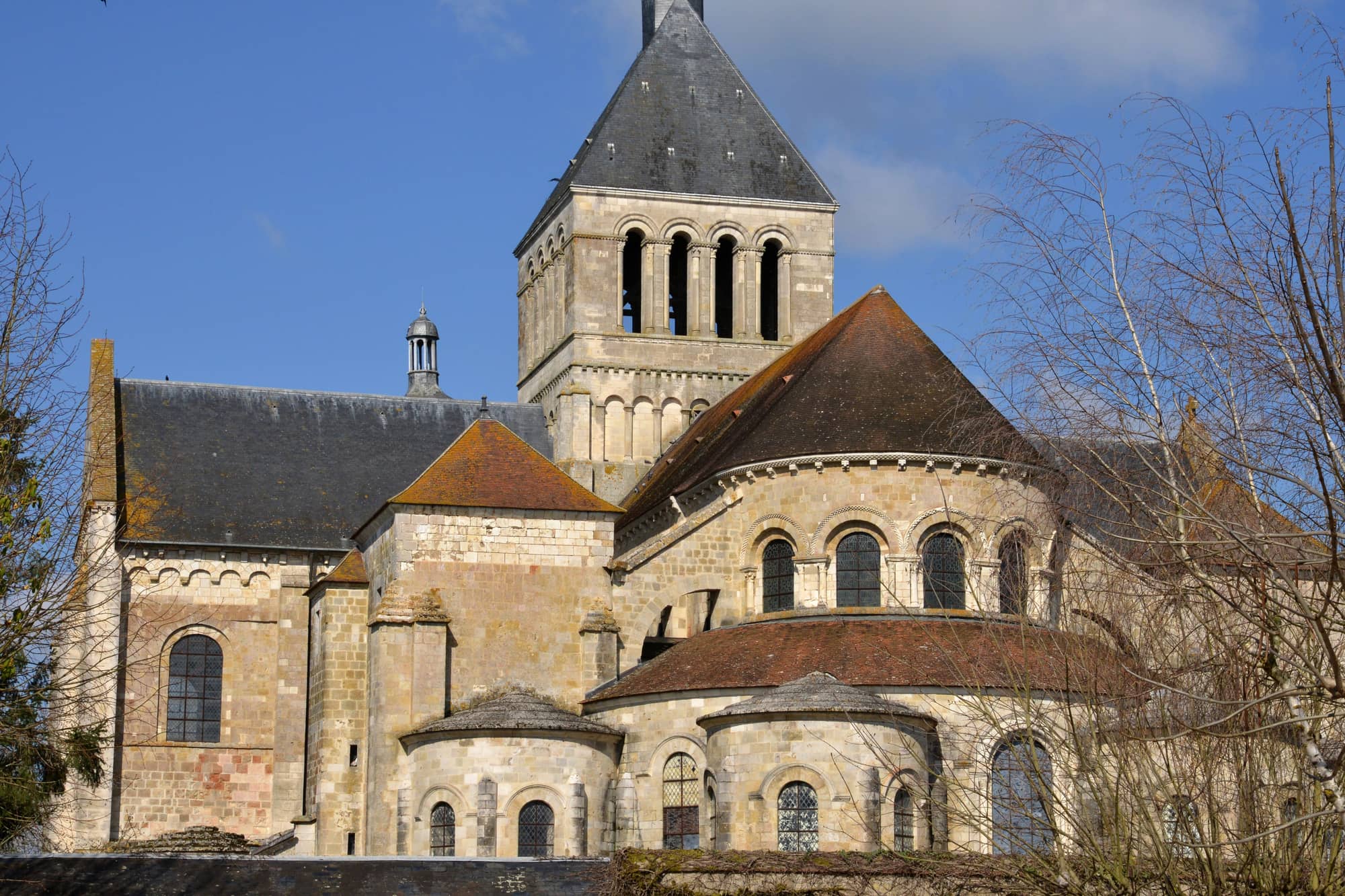pittoresca città di Saint Benoit sur Loire in Val de Loire