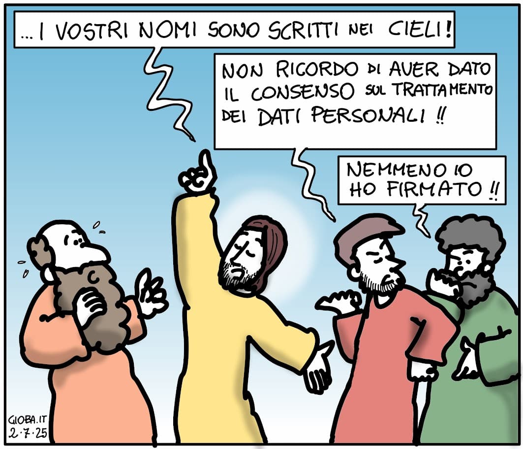 La vignetta di don Giovanni Berti