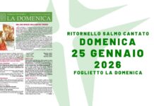 Il Salmo Responsoriale di domenica 25 Gennaio 2026 (con musica) – Dal Sal 26 (27)