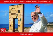 Papa Leone XIV – Omelia del 4 luglio 2026 a Lampedusa Papa Leone XIV - Omelia del 4 luglio 2026 a Lampedusa