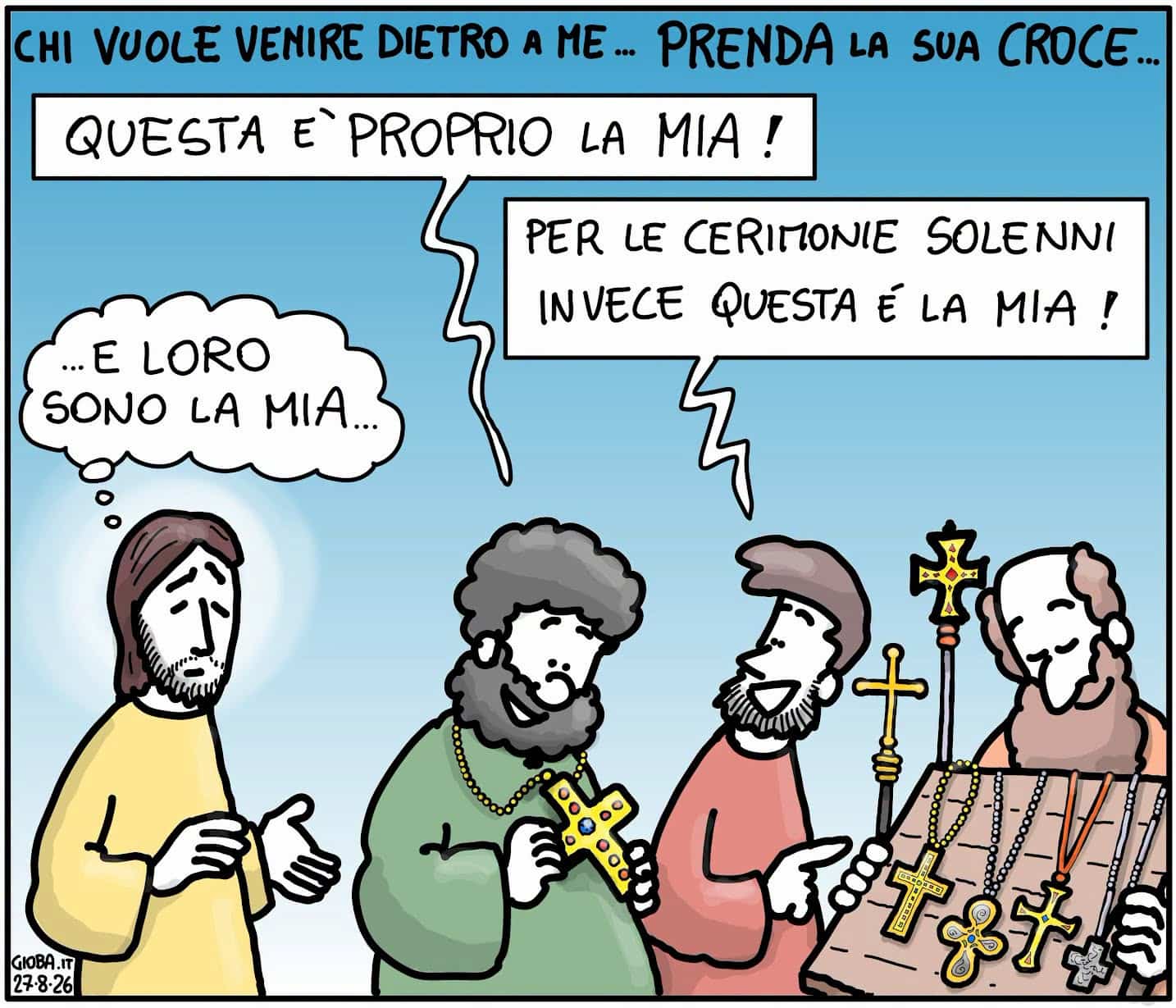 La vignetta di don Giovanni Berti