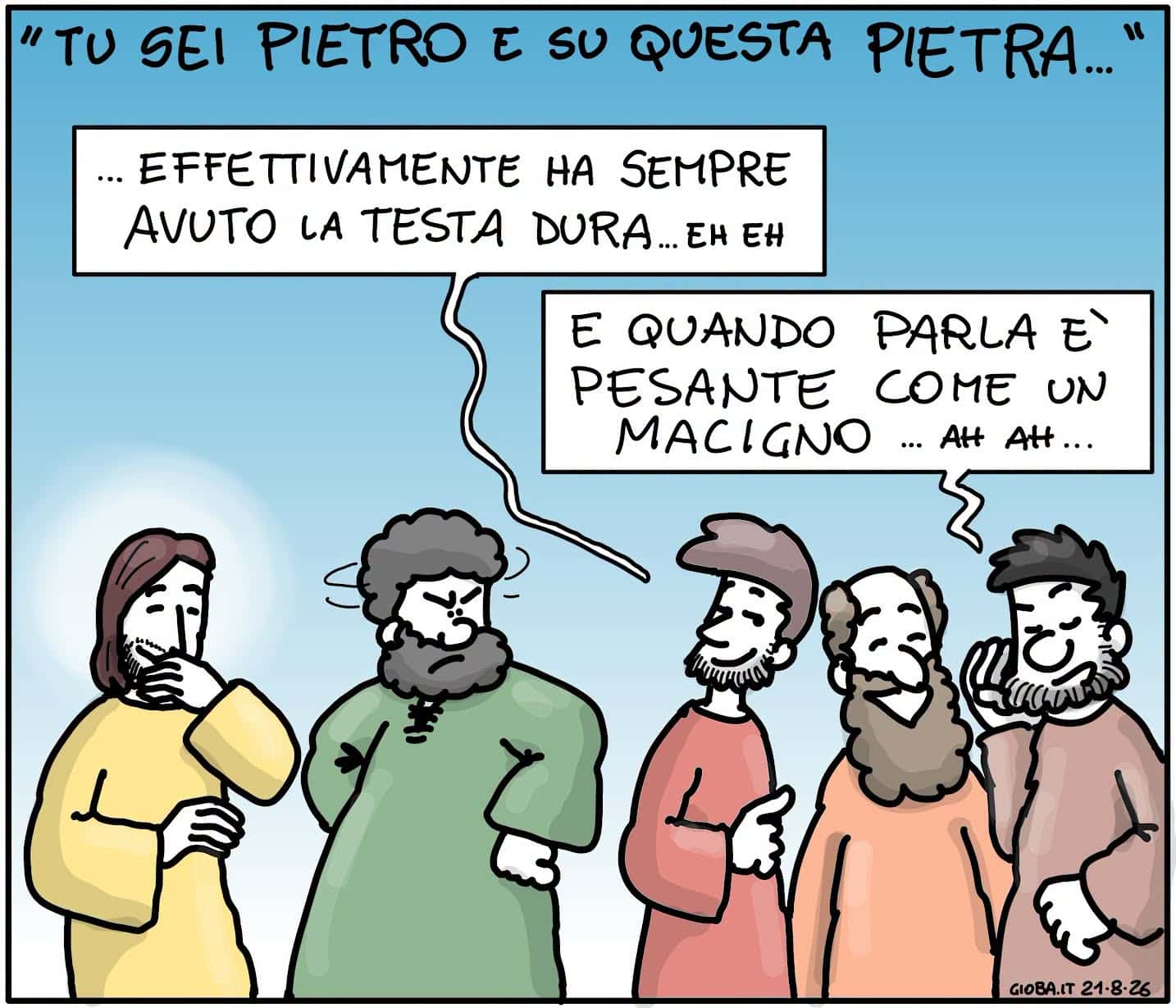 La vignetta di don Giovanni Berti