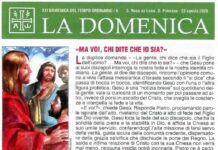 Commento al Vangelo dal foglietto “La Domenica” del 23 agosto 2026 Commento al Vangelo dal foglietto "La Domenica" del 23 agosto 2026