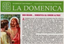 Commento al Vangelo dal foglietto “La Domenica” del 13 settembre 2026 correzione fraterna