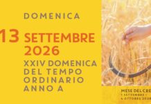 Tempo del Creato – Commento al Vangelo del 13 Settembre 2026 Tempo del Creato - Commento al Vangelo del 13 Settembre 2026