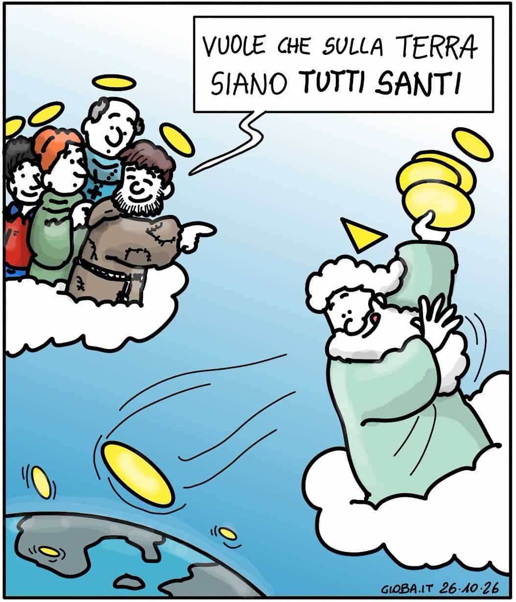 Vignetta: colossi di santità