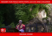 Papa Leone XVI – Rosario con i bambini Papa Leone XVI - Rosario con i bambini